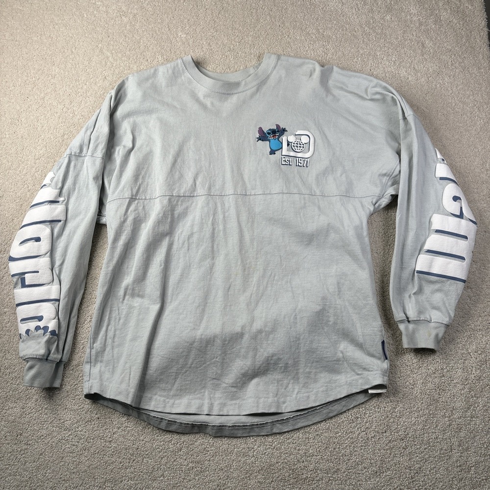 2023 Walt Disney World Parks Stitch Scratch Marks Spirit Jersey Adult Medium 626